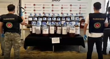 Sarp ve Gürbulak'ta dev uyuşturucu operasyonu!