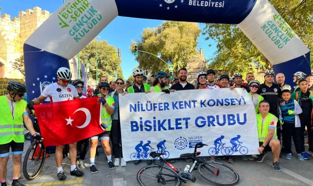 Tophane'den Mudanya'ya pedallar iyiliğe çevrildi
