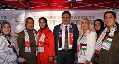 Trabzon'dan Gazze'ye gönül köprüsü