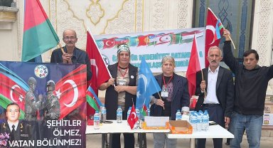Türk Aksakallılar Birliği'nden Karabağ Şehitleri için Gebze'de helva ikramı