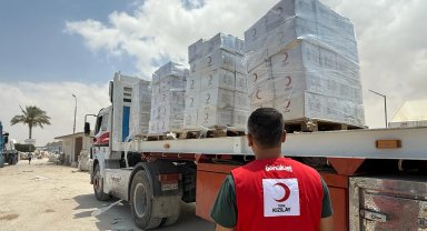 Türk Kızılay'dan Gazze'de sağlık hizmetlerine büyük destek