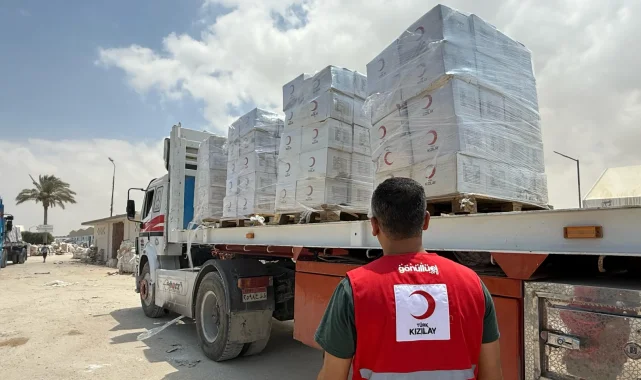 Türk Kızılay'dan Gazze'de sağlık hizmetlerine büyük destek