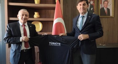 Türkiye Atletizm Federasyonu Asbaşkanı Cura'dan Mardin'de kurum müdürlerine ziyaret