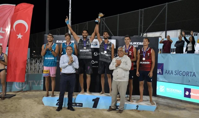 Türkiye, 'Plaj Voleybolu Dünya Turu'nda şampiyon!