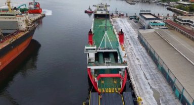 Türkiye'nin ikinci tren feribot hattı Bandırma-Tekirdağ'da başladı