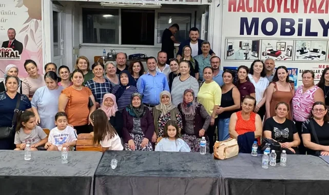 Yenimuhacir'de halk buluşması: birlik ve şeffaflık vurgusu