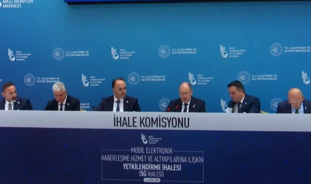 3 milyar dolarlık frekans satışı canlı yayınlandı... 5G ihalesi sona erdi