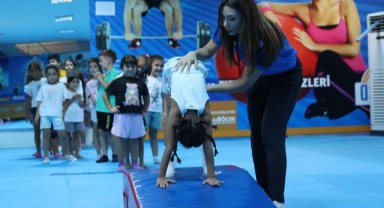 Antalya'da çocuklar sporla güçleniyor