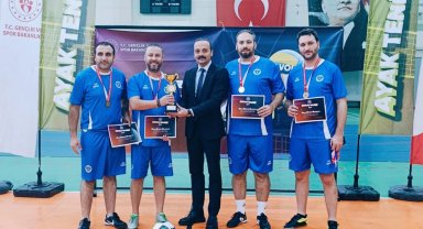 Ayak tenisinde Bursa Büyükşehir'e 'bronz' madalya