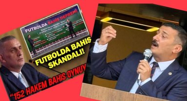 Bahisçi hakem skandalı TBMM gündeminde