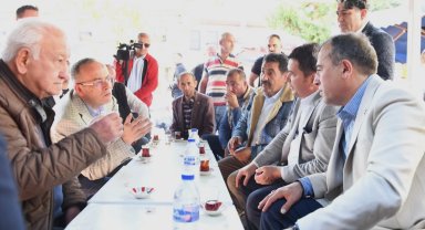 Başkan Aydın Tahtakale Köylü Pazarı için müjdeyi verdi