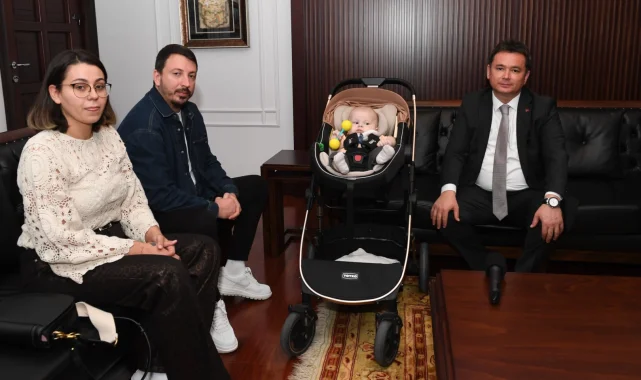Başkan Aydın'dan SMA hastası Çağan Ata Baran'a destek çağrısı