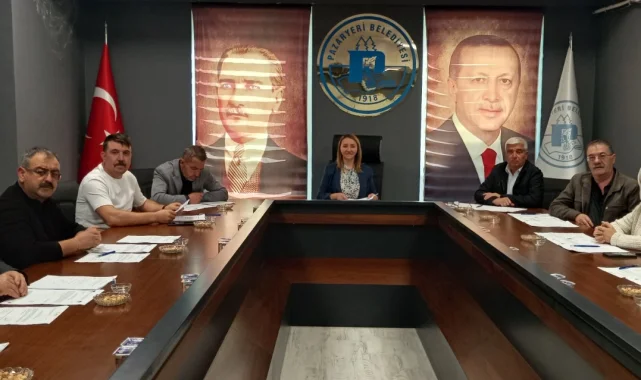 Bilecik Pazaryeri Meclisi'nde ekim ayı toplantısı