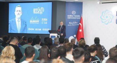BTSO Başkanı İbrahim Burkay BTÜ'ye konuk oldu