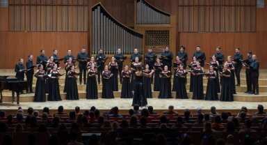 Bursa Çoksesli Korosu Ankara'da sahne aldı
