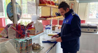 Bursa İnegöl Zabıtası'ndan okul kantinlerine sıkı denetim