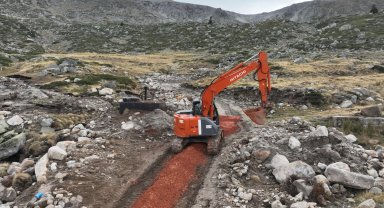 Bursa Uludağ'ın içme suyu hattı yenilendi