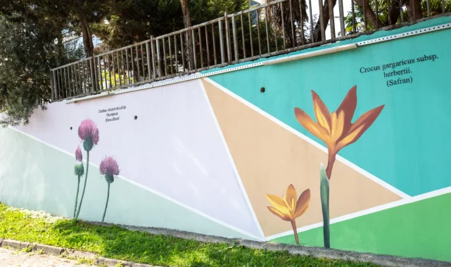 Bursa'nın hazineleri duvarlara işleniyor