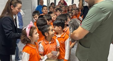 Çayırovalı miniklerden can dostlara ziyaret