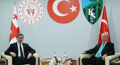 Cumhurbaşkanı Erdoğan, Kocaeli'de Gürcistanlı mevkidaşı ile buluştu