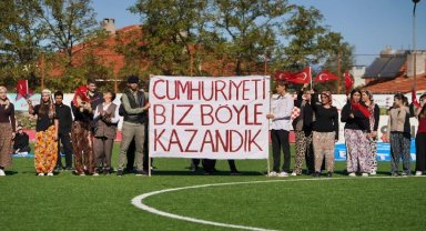 Cumhuriyet Bayramı Ayvalık'ta coşkuyla kutlandı