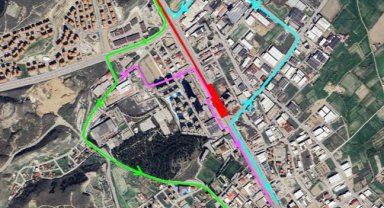 Denizli'de Menderes Bulvarı trafiğe kapanıyor