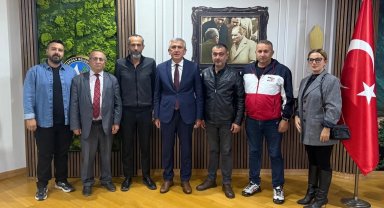 Düzce Gazeteciler Cemiyeti'nden Başkan Albayrak'a ziyaret