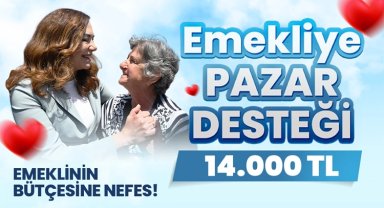 Emekliye pazar desteği 14 bin lira