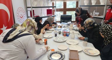 Erzurum'da şehit yakınlarına sanatla şifa