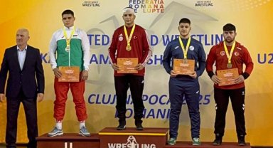 Gebzeli güreşçiler Balkan Şampiyonası'ndan madalyalarla döndü