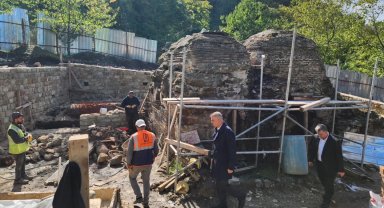 Gölcük'te Yukarı Haldere'deki tarihi hamama neşter