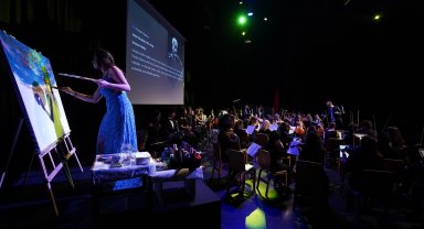 İstanbul Beylikdüzü'nde notalar renklerle buluştu