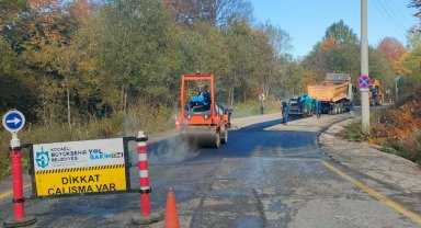 Kartepe zirve yolunda hazırlıklar tamam