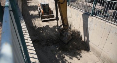 Kayseri Melikgazi'den şiddetli yağışlar öncesi temizlik