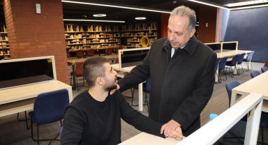 Kayseri Talas kütüphaneleri dolup taşıyor