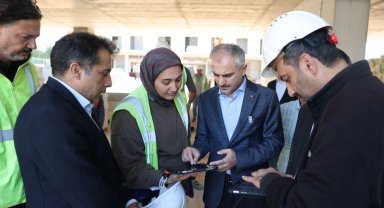 Kocaeli Çayırova Spor Lisesi'nde inşaat hızla sürüyor