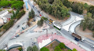 Kocaeli GTÜ Kavşağı yeni haliyle trafiği rahatlatacak