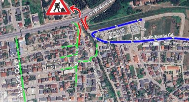 Kocaeli'de D-130'da trafik düzenlemesi