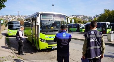 Kocaeli'de toplu taşımada 120 araca sıkı denetim
