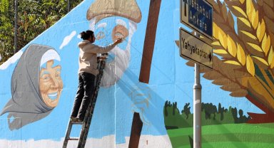 Kocaeli'de trafo ve alt geçitler sanatla renkleniyor