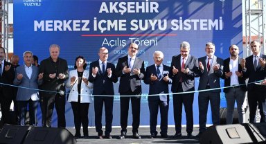 Konya Akşehir'in içme suyu sorununa 223 milyon TL'lik köklü çözüm