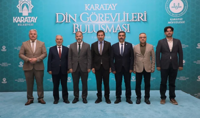 Konya Karatay'da din görevlileri unutulmadı