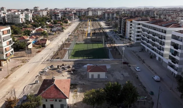 Konya Karatay'da yeni nefes alanı! Çimenlik Parkı tamamlanıyor