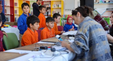 Konya Selçuklu'da öğrencilere sanatsal ufuk