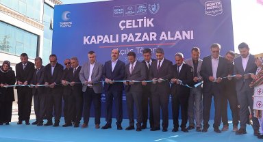 Konya'da Çeltik'e 102 milyon liralık Kapalı Pazar Yeri kazandırıldı