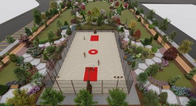 Konya'da şehrin yeşil dokusuna Selçuklu imzası