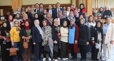 Konyalı kadın çiftçiler 'Dünya Kadın Çiftçiler Günü'nde bir araya geldi