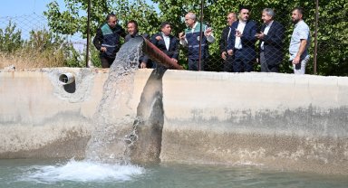 Malatya'da 4 bin 500 dönüm alan sulanacak