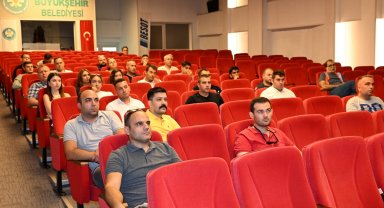 Manisa'da belediye personeline 'Afet Bilinçlendirme' eğitimi