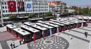 Manisa'nın ulaşım filosuna 35 yeni otobüs